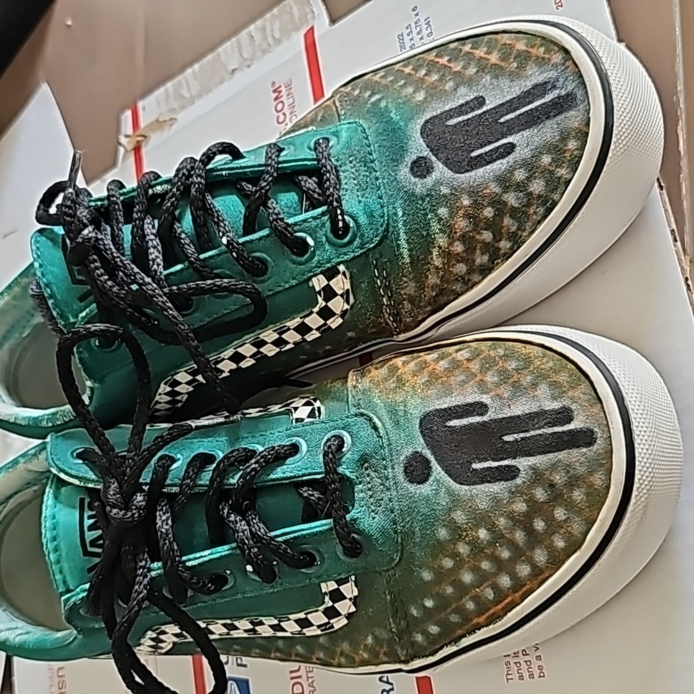 CUSTOM SPRAYPAINTED VANS